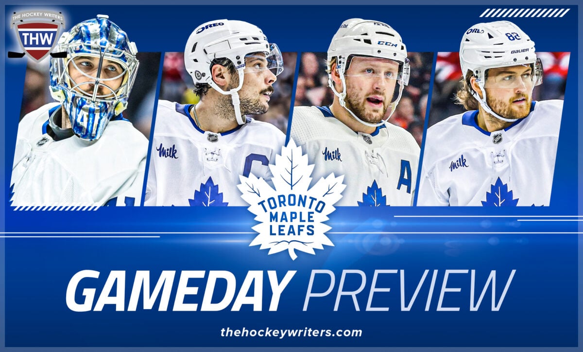 Toronto Maple Leafs Gameday Preview Anthony Stolarz, Austin Matthews, William Nylander & Morgan Rielly