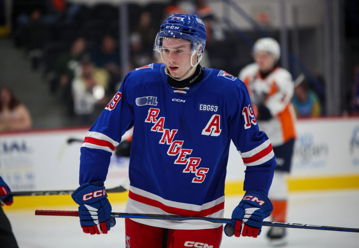 Luke Ellinas Kitchener Rangers