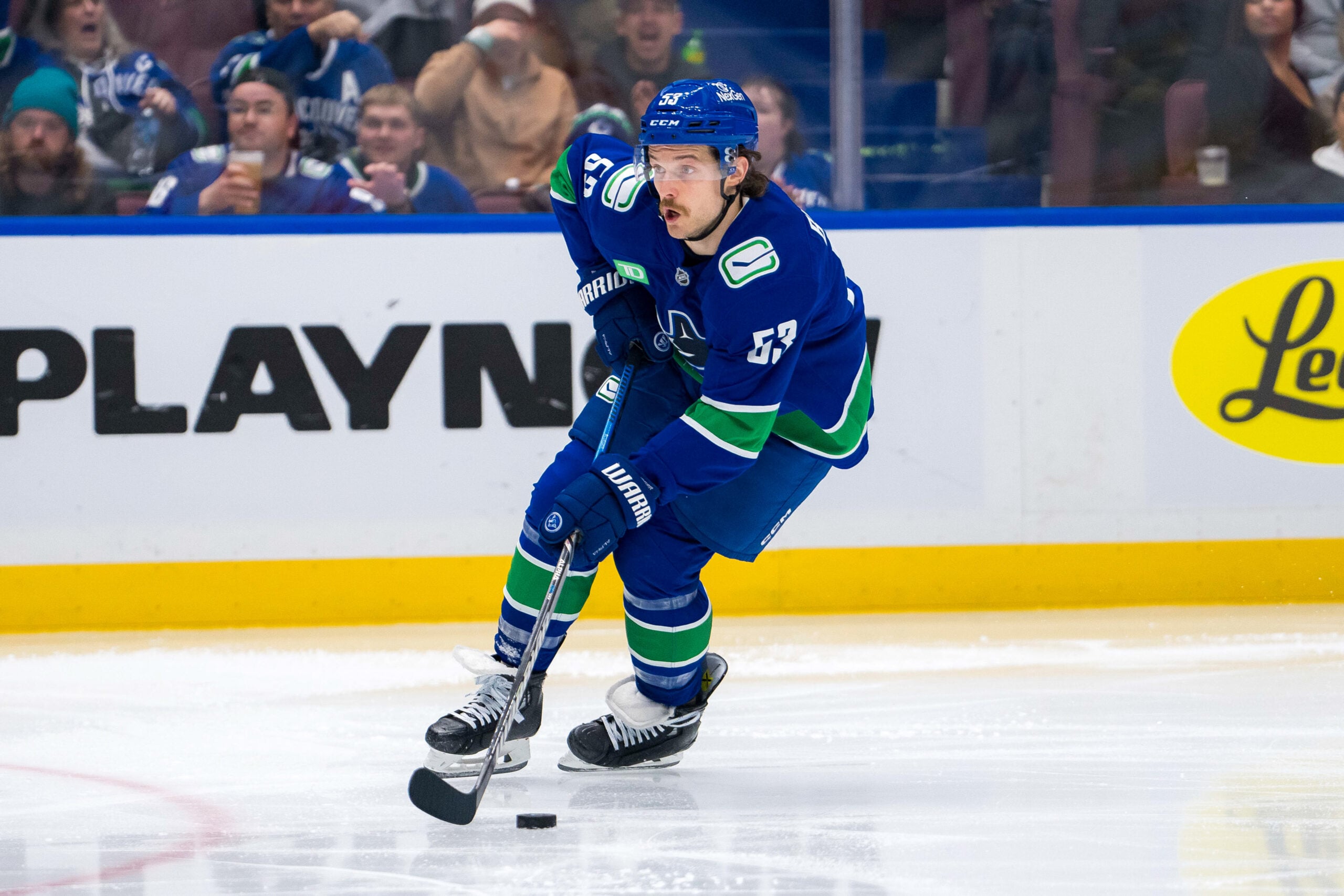 How Teddy Blueger Fits Into the Canucks’ Future