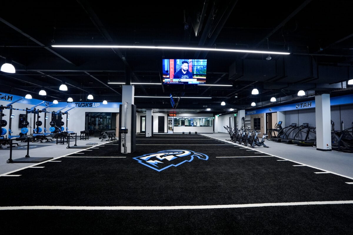 Utah Mammoth Practice Facility Player Gym