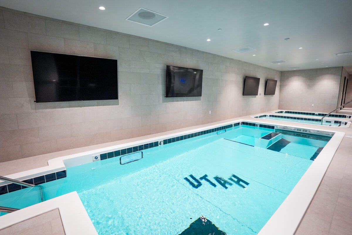 Utah Mammoth Practice Facility Therapy Pool