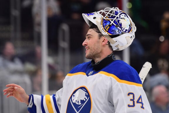 Sabres Starting Alex Lyon Has Swung Playoff Series