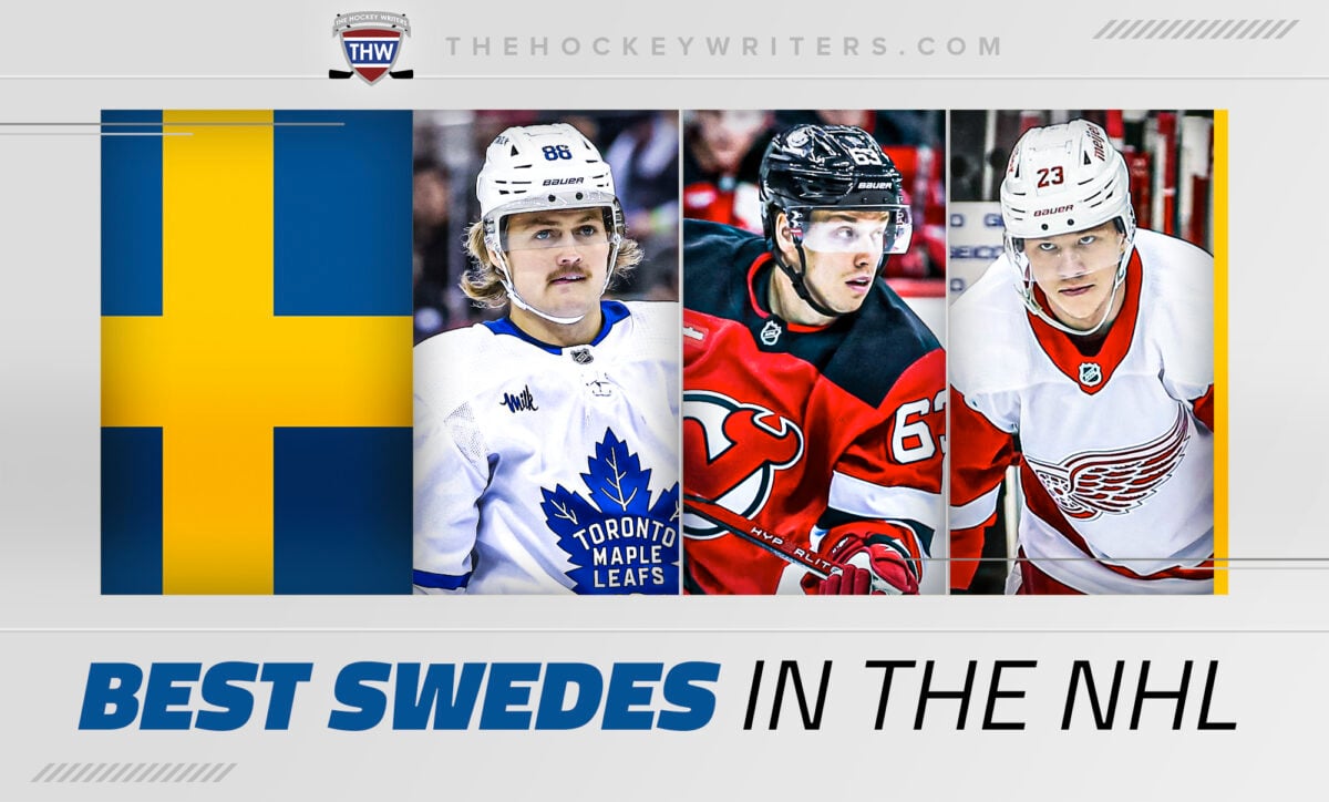 Best Swedes in the NHL William Nylander, Jesper Bratt and Lucas Raymond