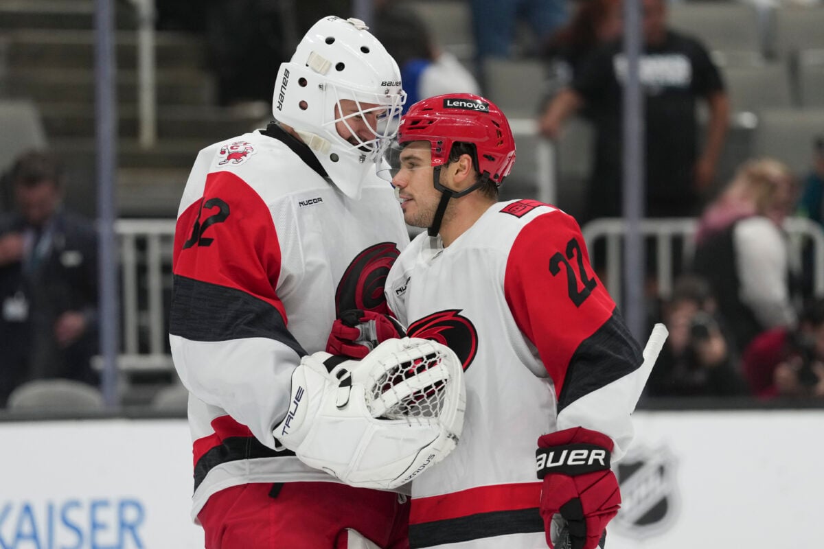 Brandon Bussi Logan Stankoven Carolina Hurricanes