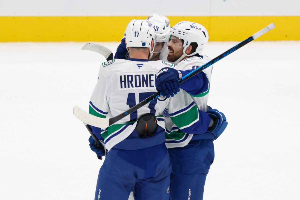 Vancouver Canucks Celebrate