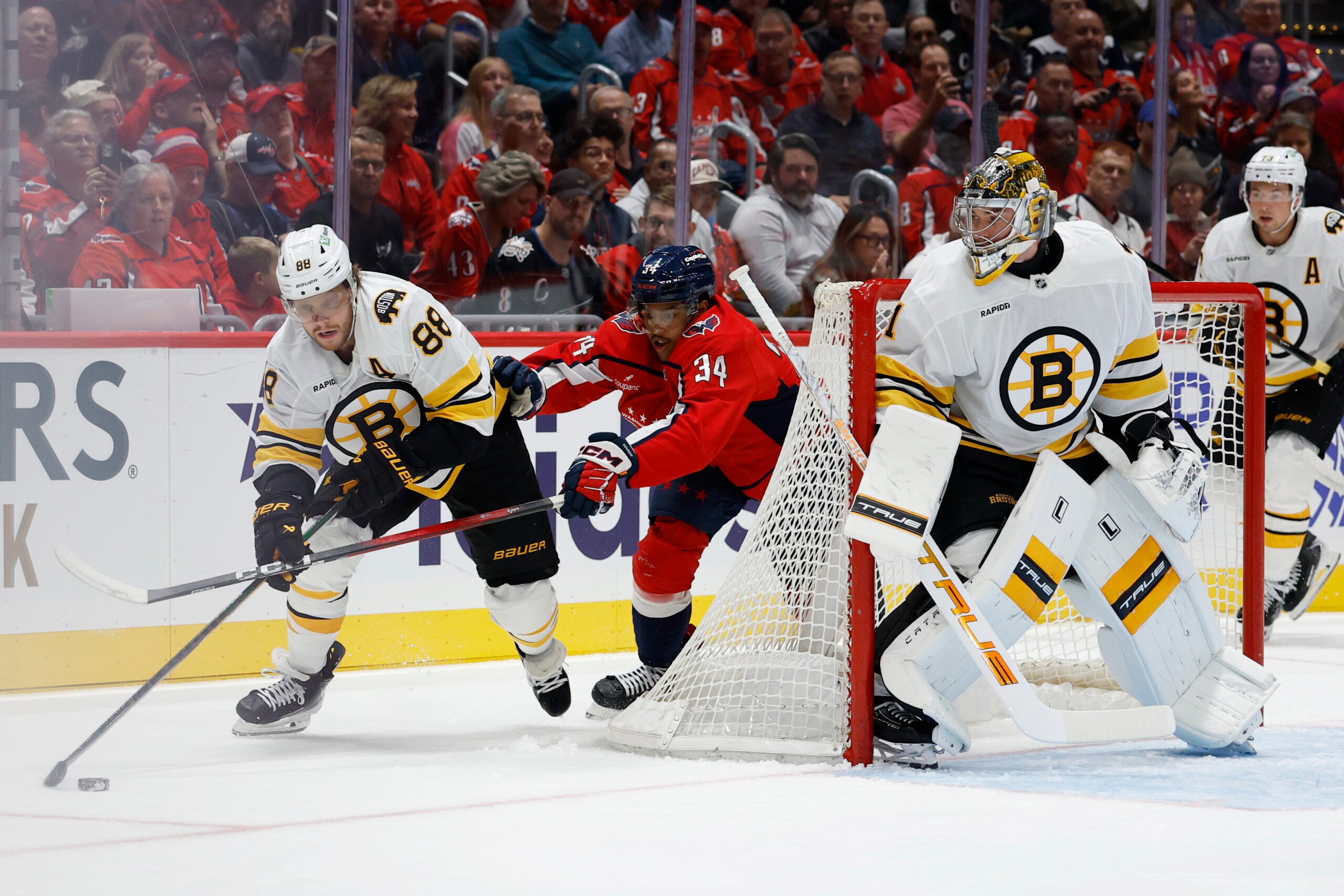 Pastrnak and Swayman Earn Hart Trophy Votes