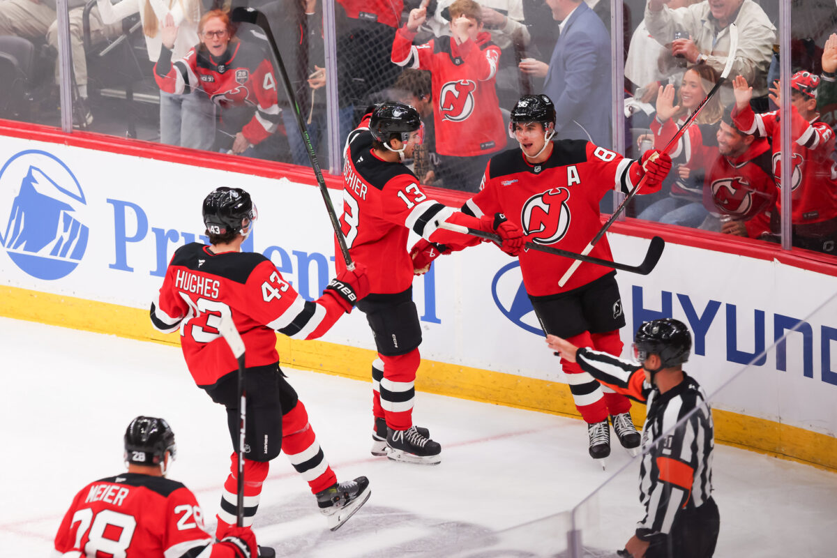 New Jersey Devils Celebrate