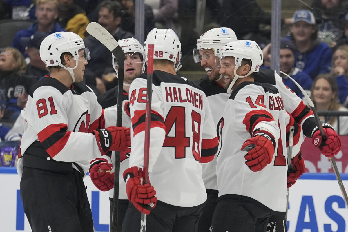 New Jersey Devils Celebrate
