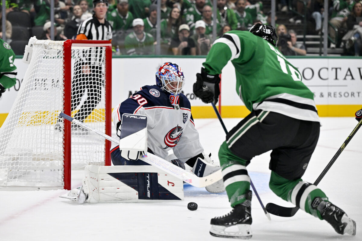 Elvis Merzlikins Columbus Blue Jackets