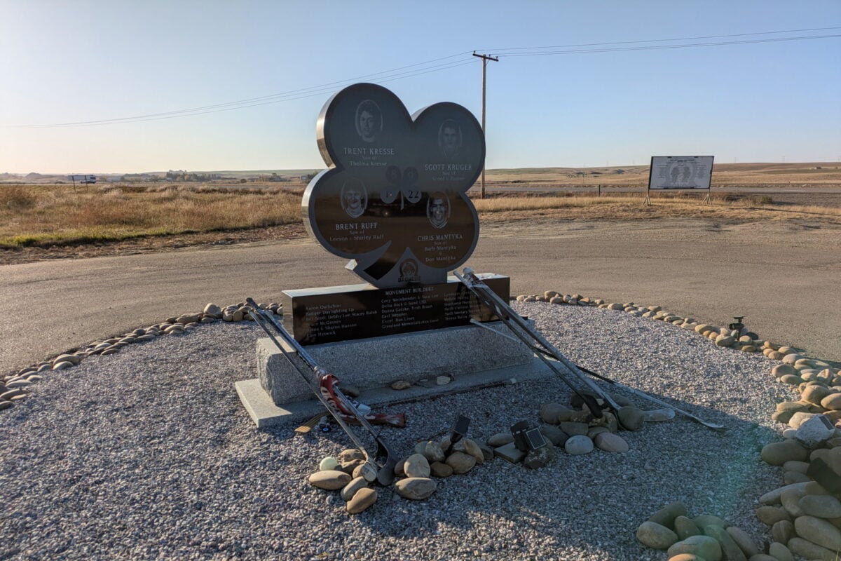 Four Broncos Memorial Swift Current