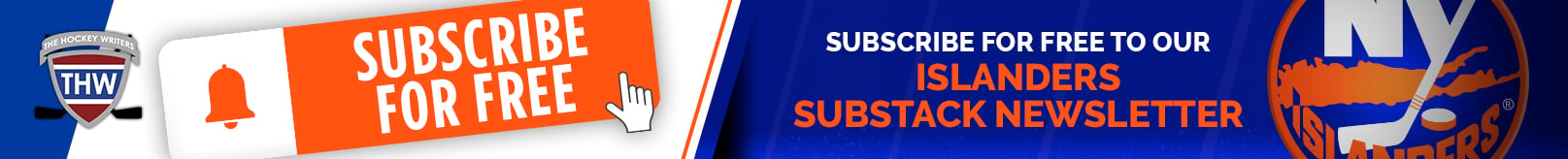 SUBSCRIBE FOR FREE TO OUR NEW YORK ISLANDERS SUBSTACK NEWSLETTER