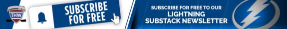 SUBSCRIBE FOR FREE TO OUR TAMPA BAY LIGHTNING SUBSTACK NEWSLETTER