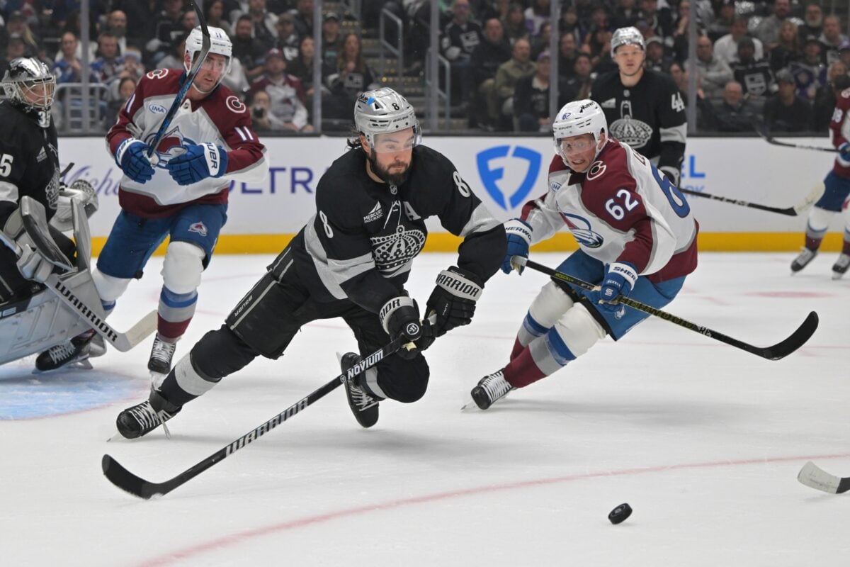 Los Angeles Kings Drew Doughty Colorado Avalanche Artturi Lehkonen