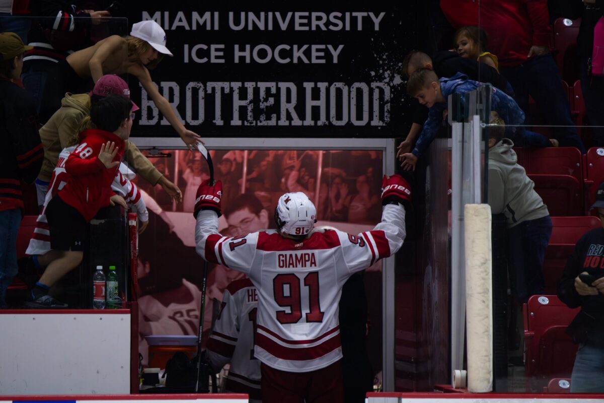 Matteo Giampa Miami RedHawks