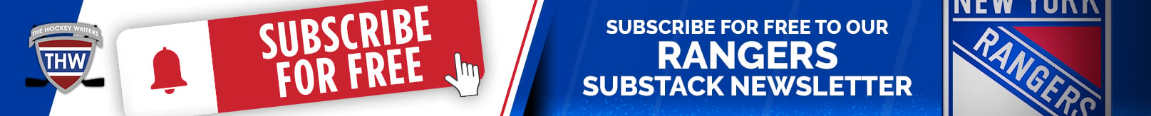 SUBSCRIBE FOR FREE TO OUR NEW YORK RANGERS SUBSTACK NEWSLETTER