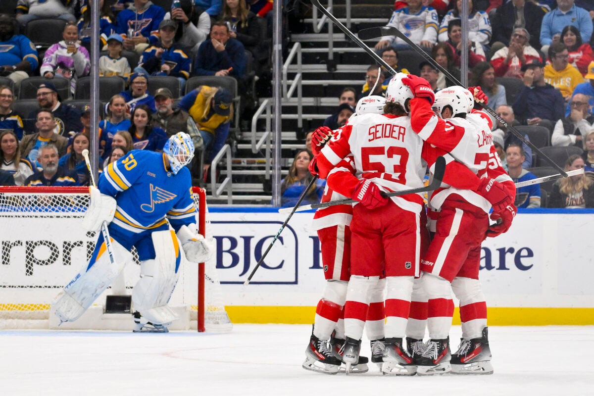 Detroit Red Wings Celebrate