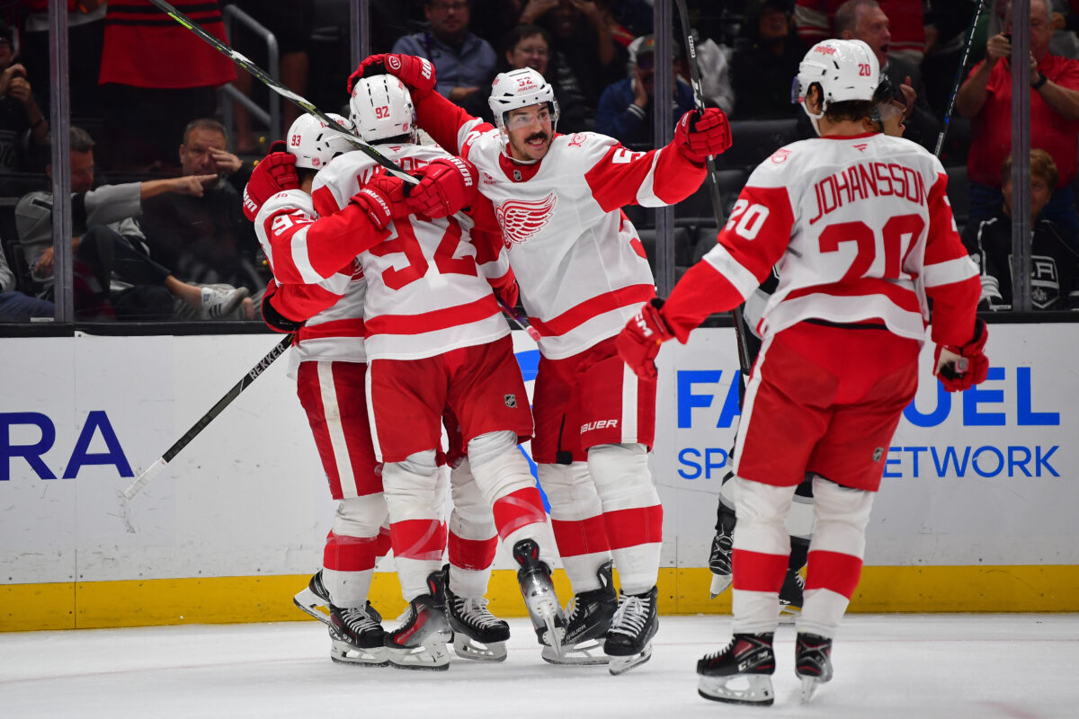 Detroit Red Wings Celebrate