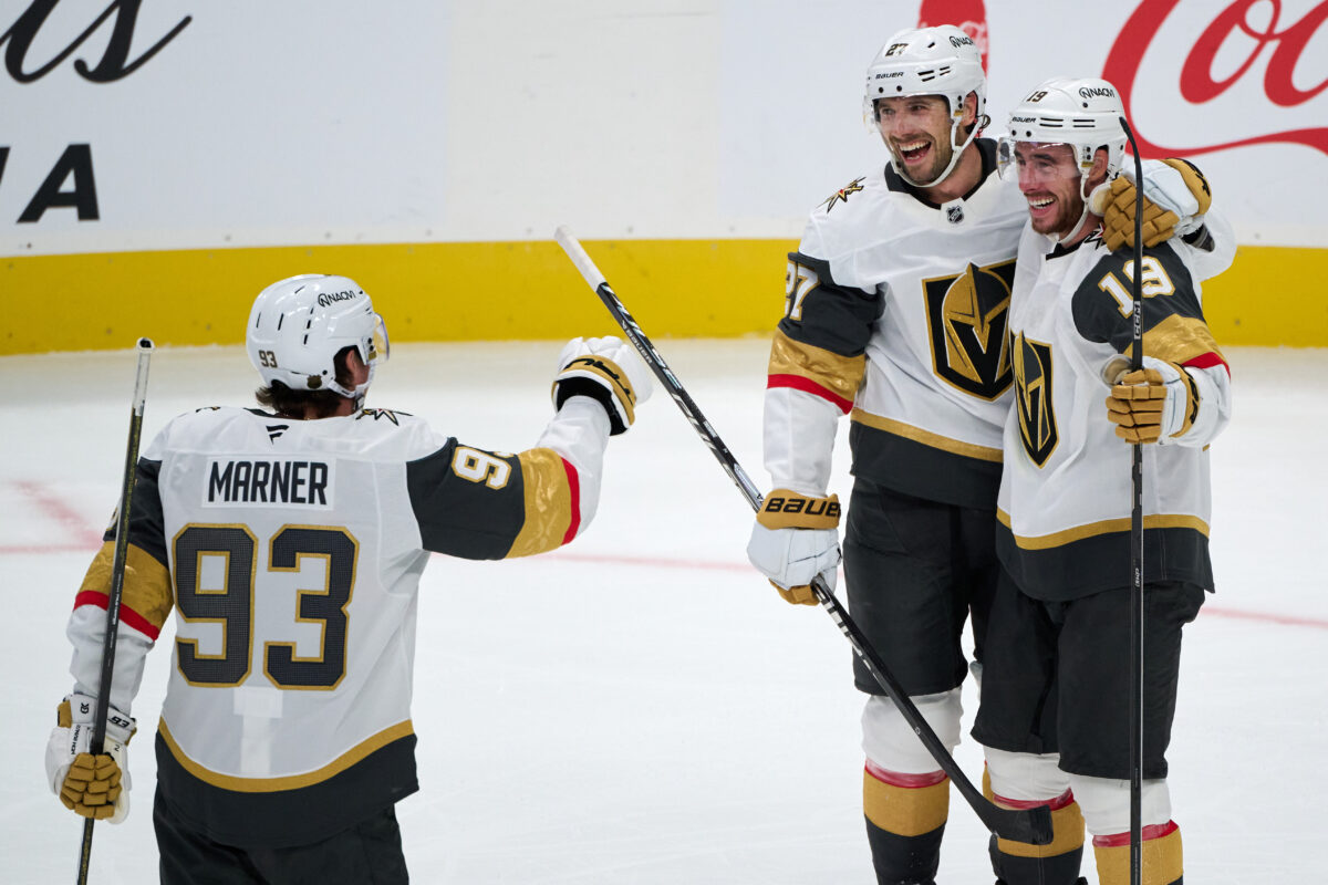 Reilly Smith Shea Theodore Vegas Golden Knights