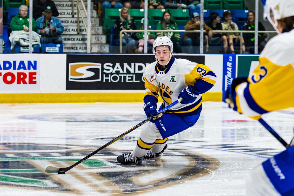 Zach Olsen Saskatoon Blades
