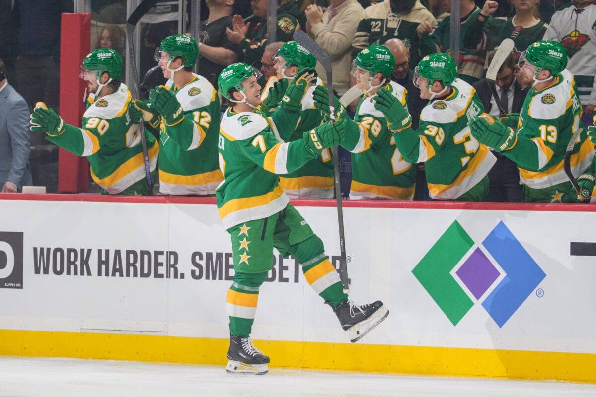 Brock Faber Minnesota Wild