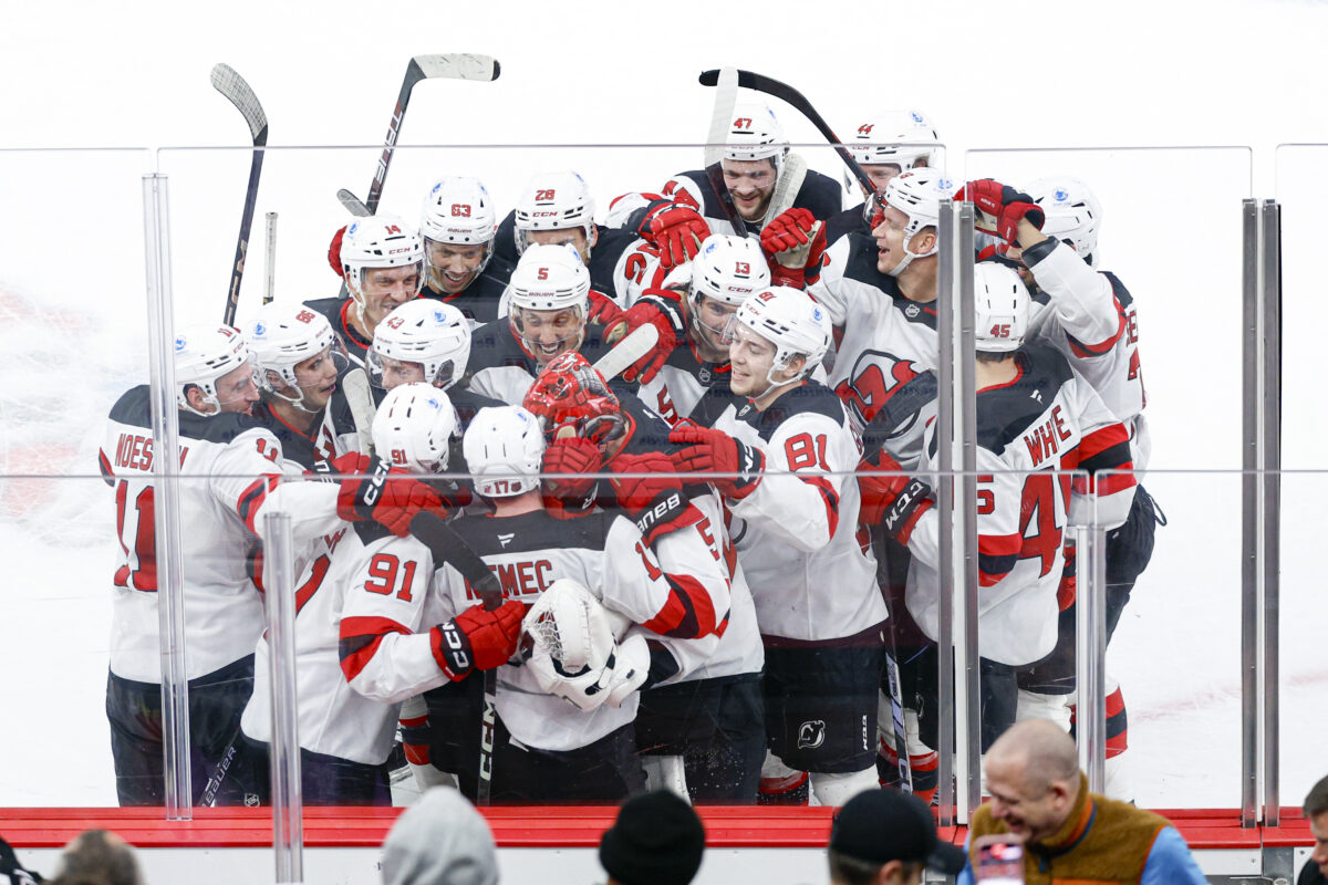 New Jersey Devils Celebrate
