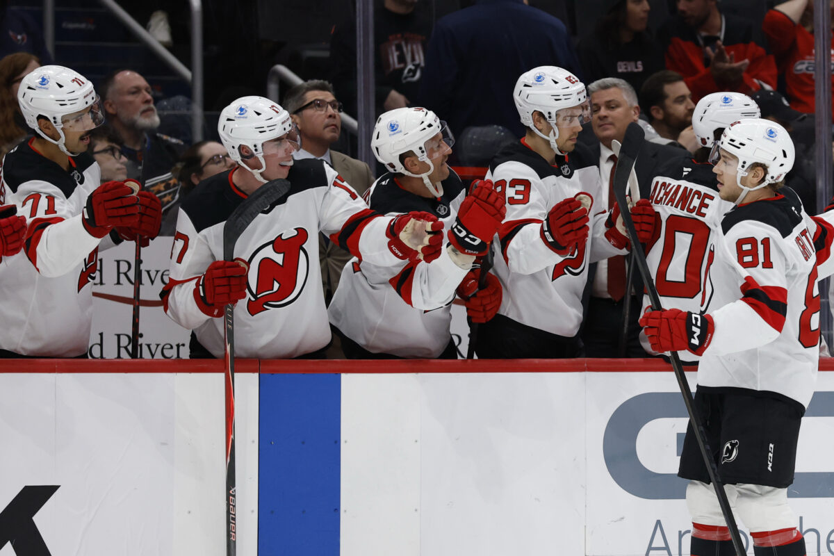 New Jersey Devils Celebrate