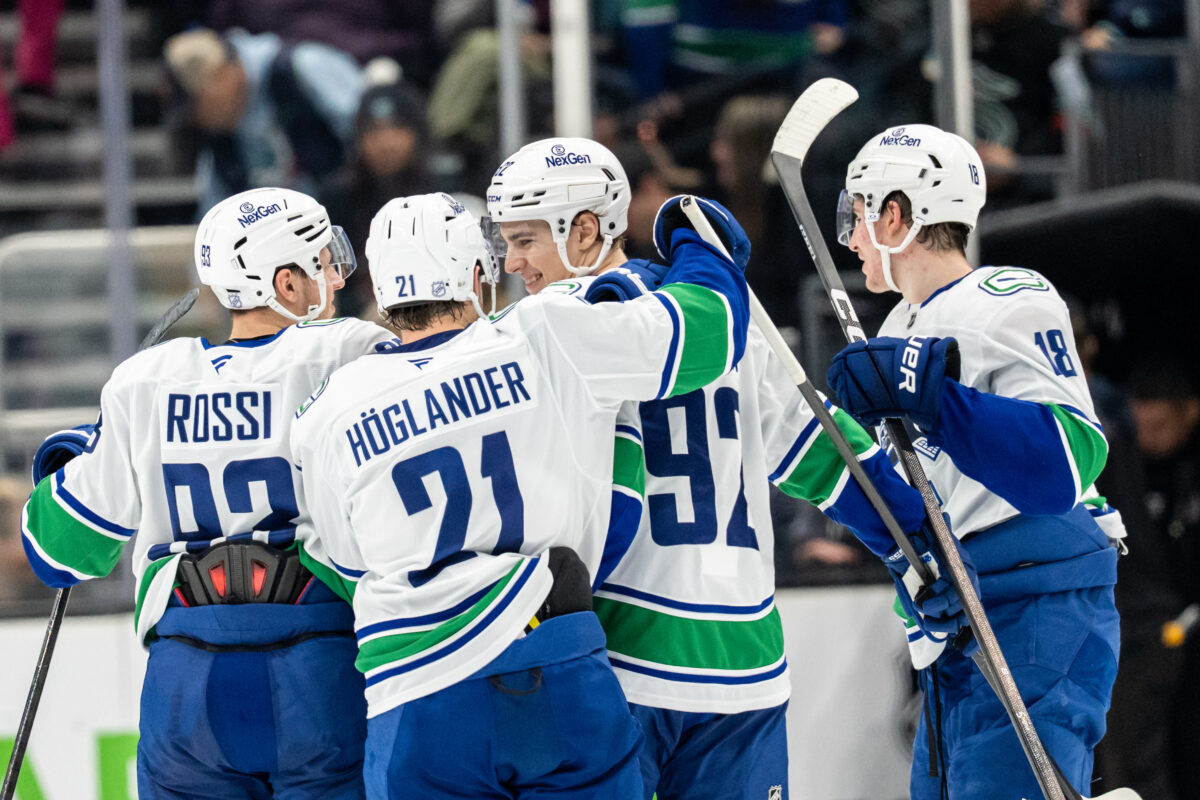 Vancouver Canucks Celebrate
