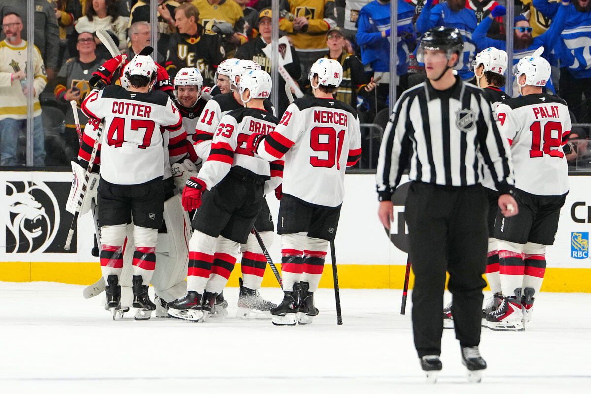 New Jersey Devils Celebrate