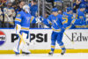 Joel Hofer Brayden Schenn St. Louis Blues