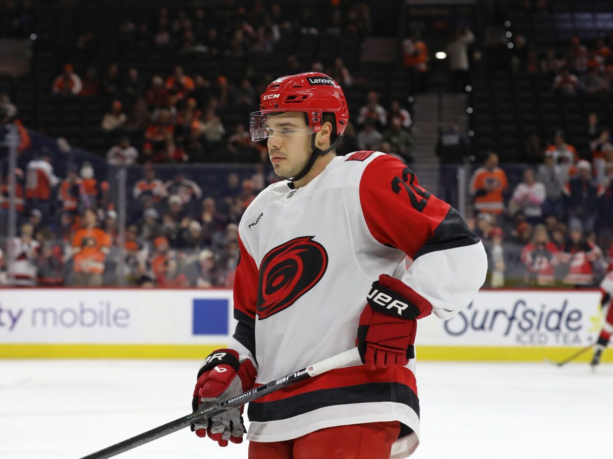 Logan Stankoven Carolina Hurricanes