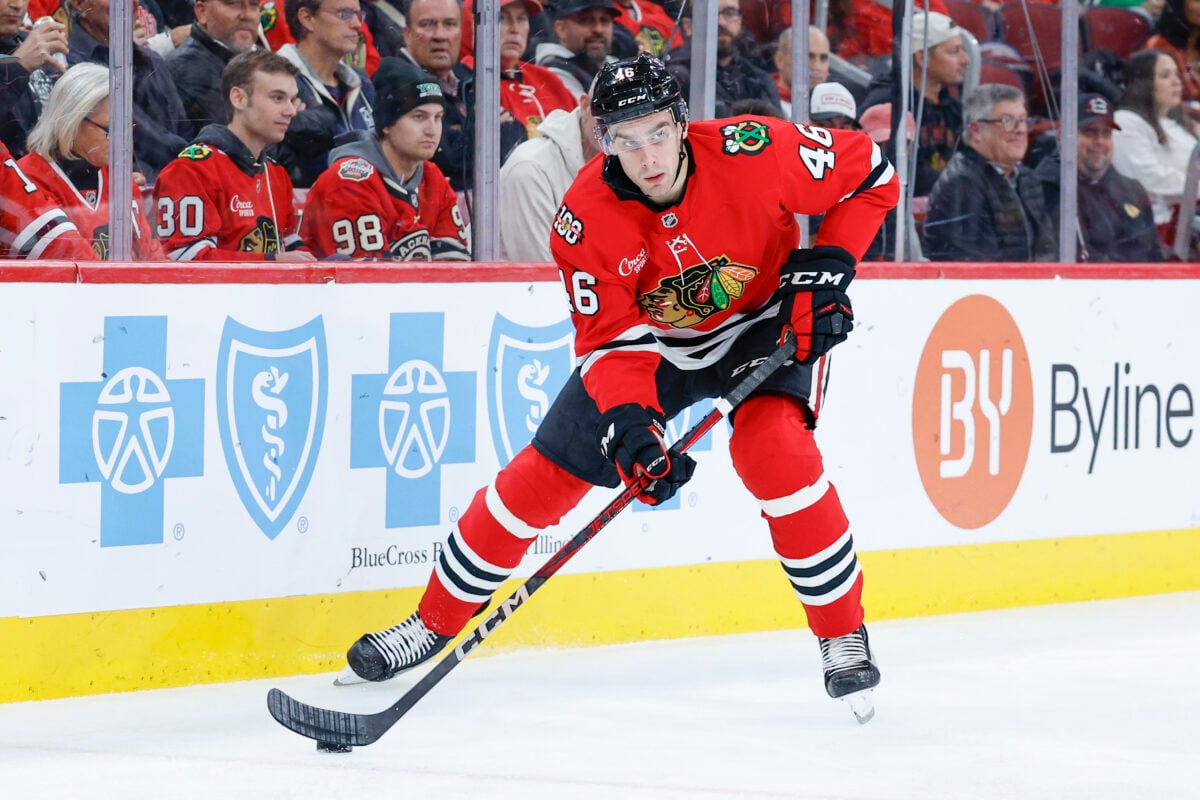 Louis Crevier Chicago Blackhawks