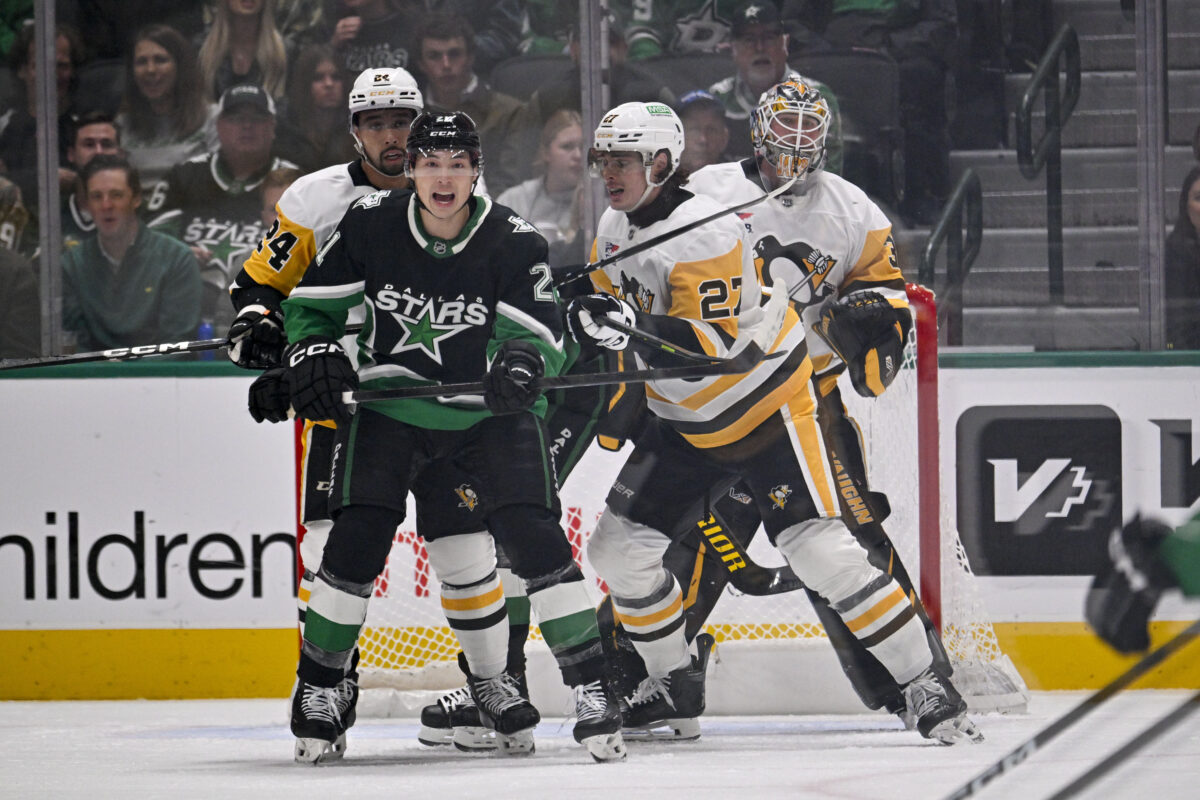 Jason Robertson Dallas Stars Ryan Graves Tristan Jarry Pittsburgh Penguins