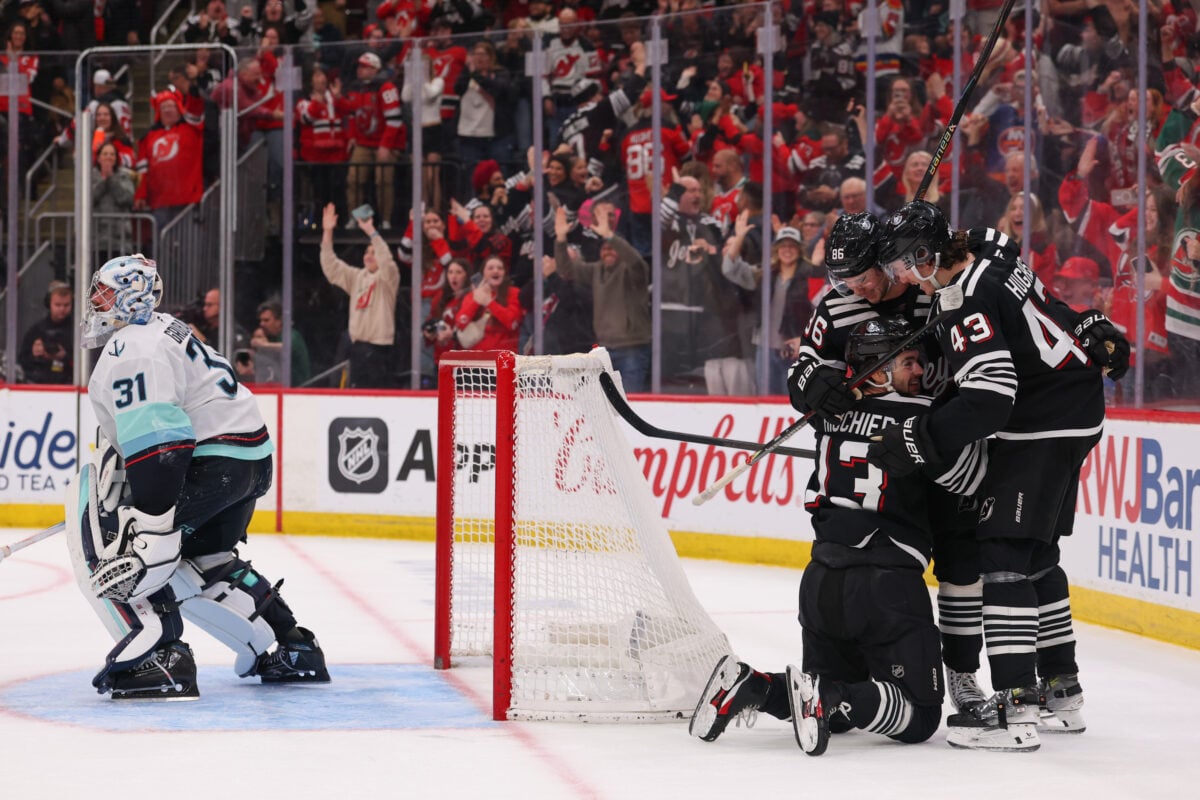 New Jersey Devils Celebrate