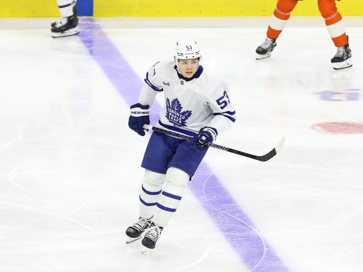 Easton Cowan Toronto Maple Leafs