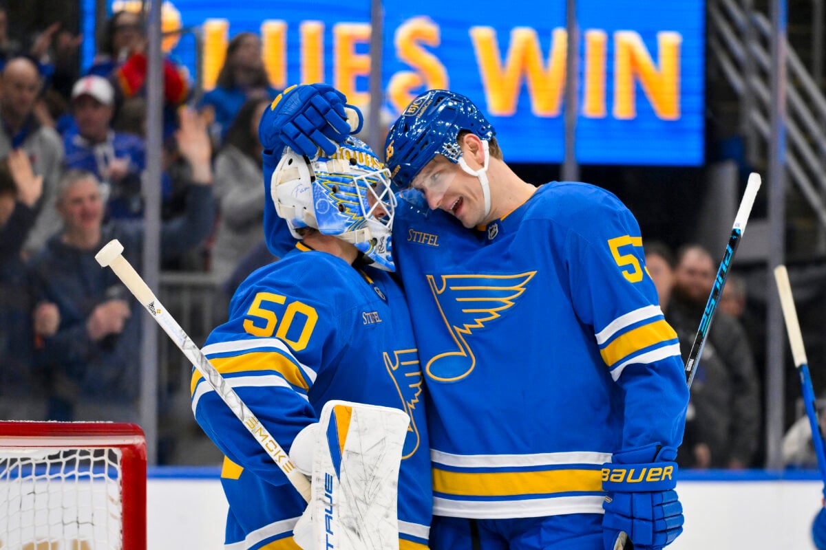 Jordan Binnington Colton Parayko St. Louis Blues
