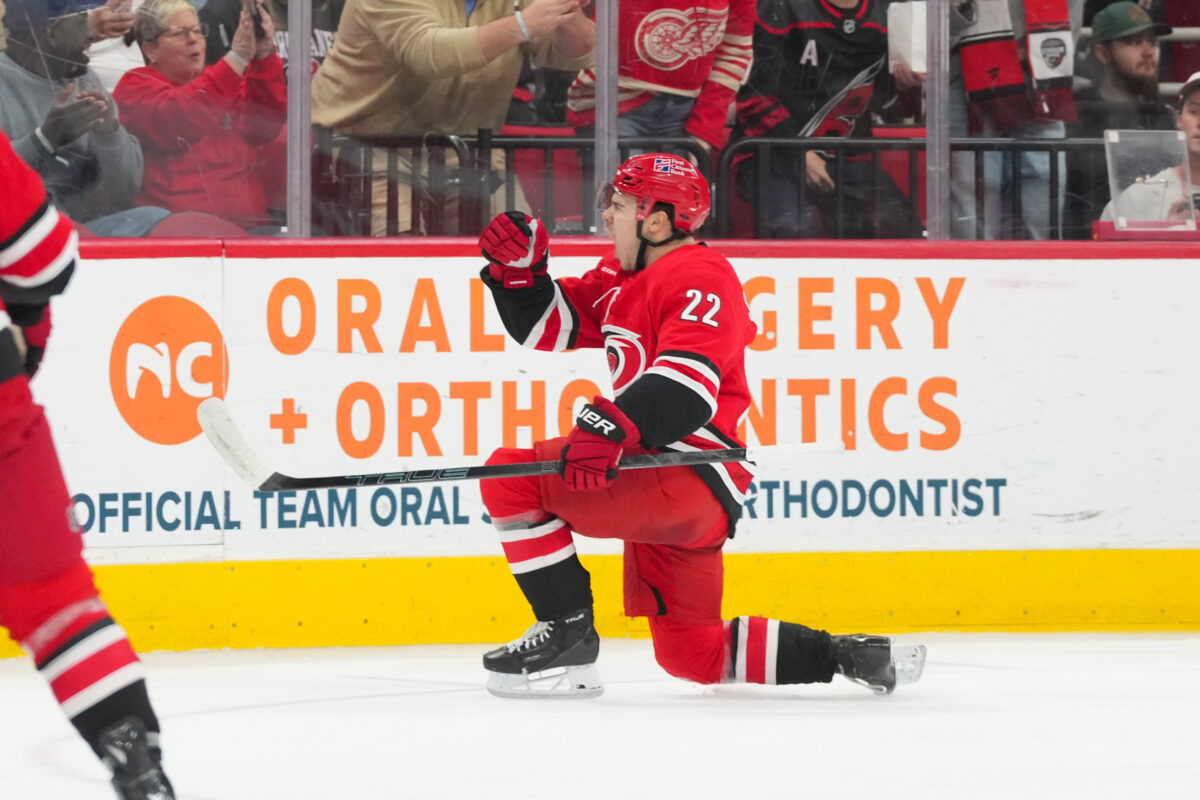 Logan Stankoven Carolina Hurricanes