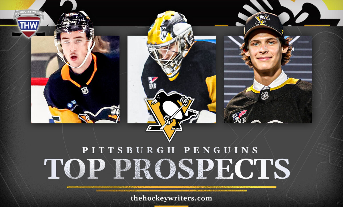 Pittsburgh Penguins top prospects Harrison Brunicke, Sergei Murashov, and Will Horcoff
