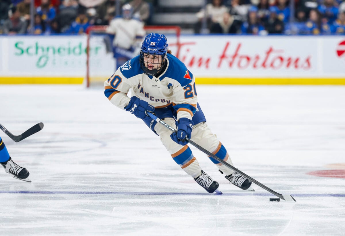 Sarah Nurse Vancouver Goldeneyes