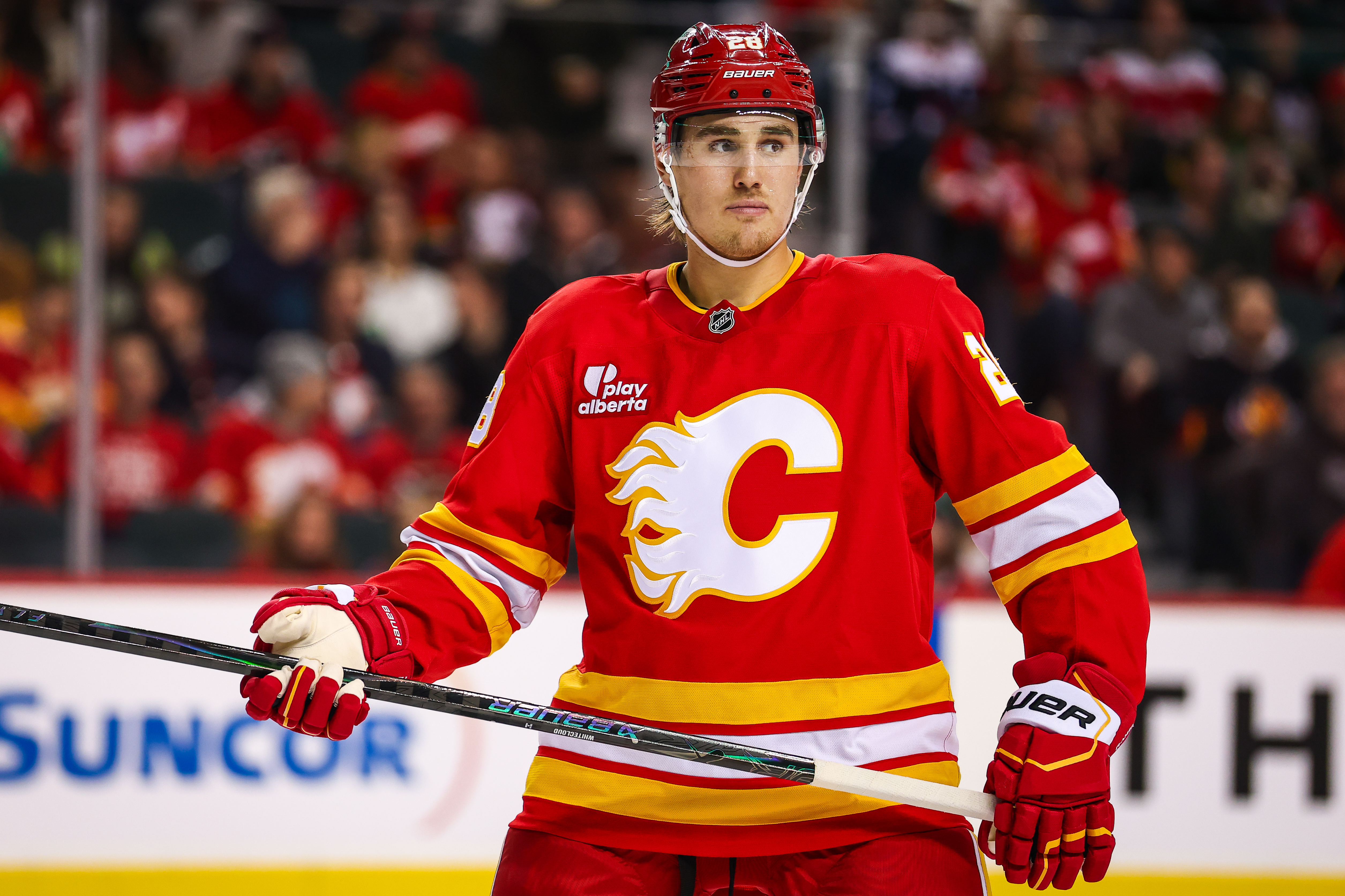 Suggested Trade Sees Maple Leafs Land Flames’ Zach Whitecloud