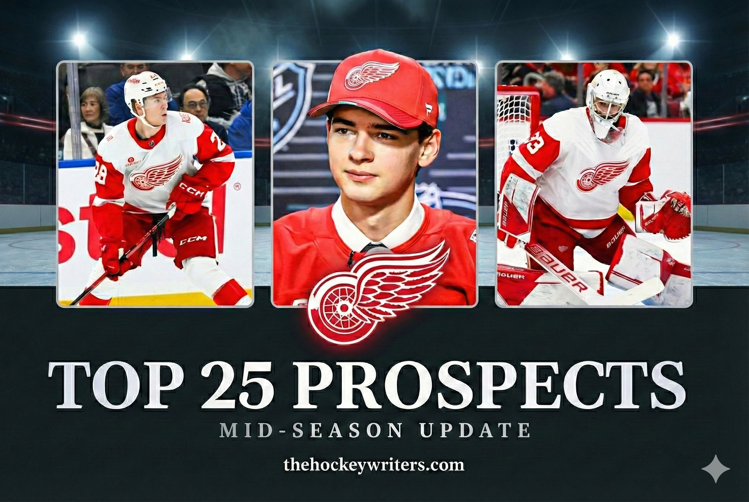 Red Wings Top 25 Prospects: 2025-26 Midseason Update