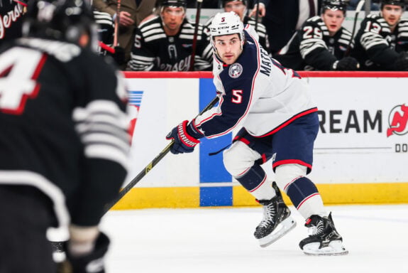 Blue Jackets’ Denton Mateychuk Preparing to Take on Elevated Role Amidst Growing Expectations