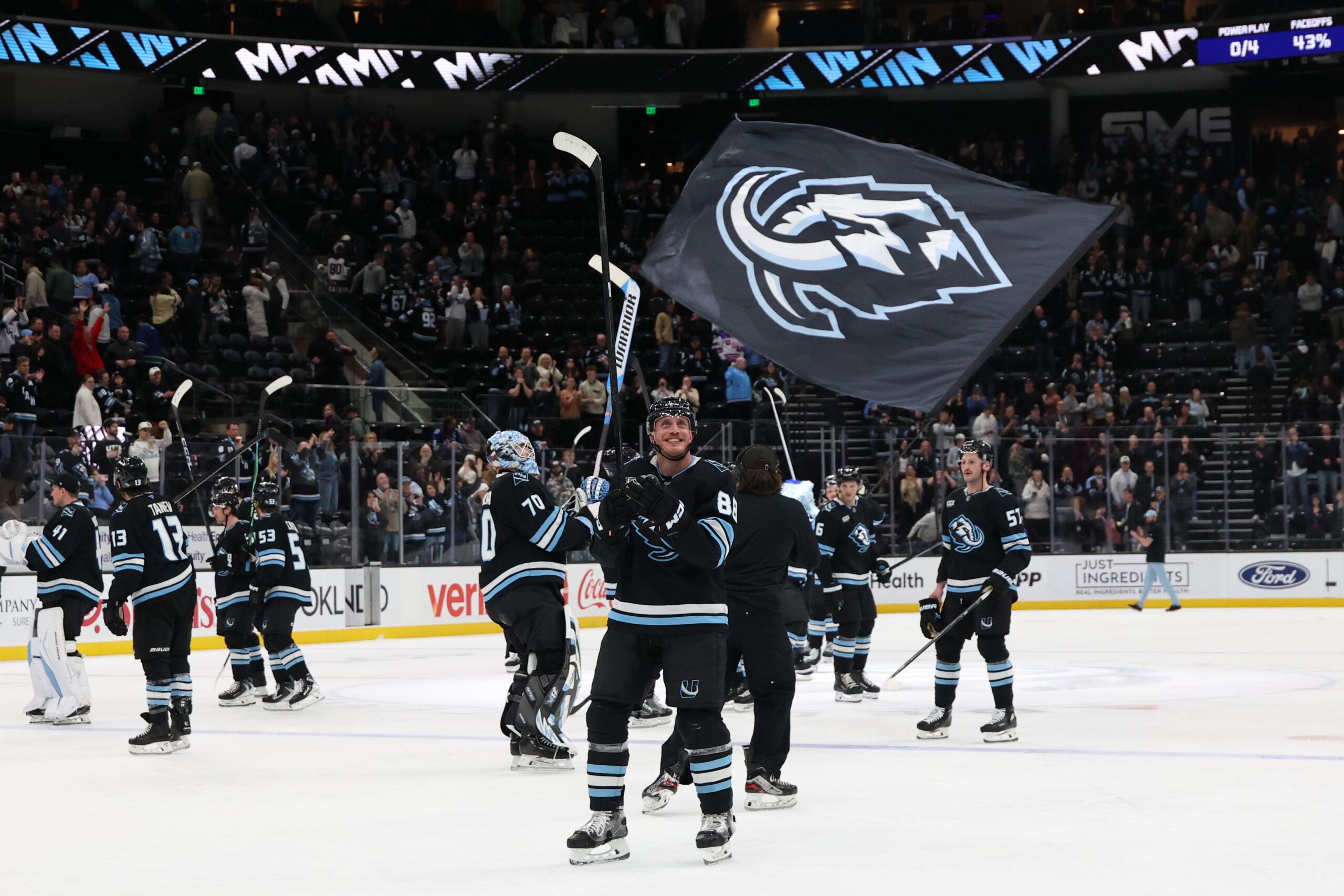 Utah Mammoth Players Share Thoughts on Clinching Franchise’s First Playoff Berth