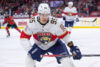 Florida Panthers left wing Sandis Vilmanis