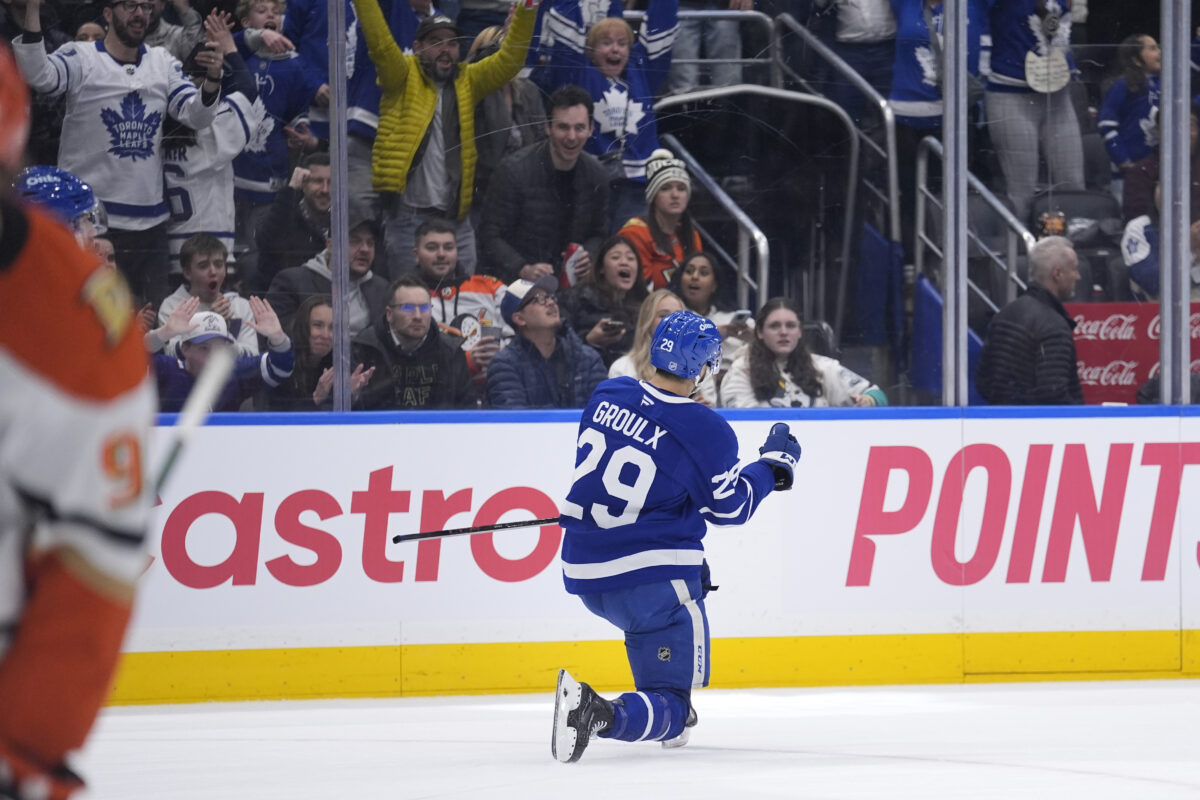 Benoit-Olivier Groulx Toronto Maple Leafs