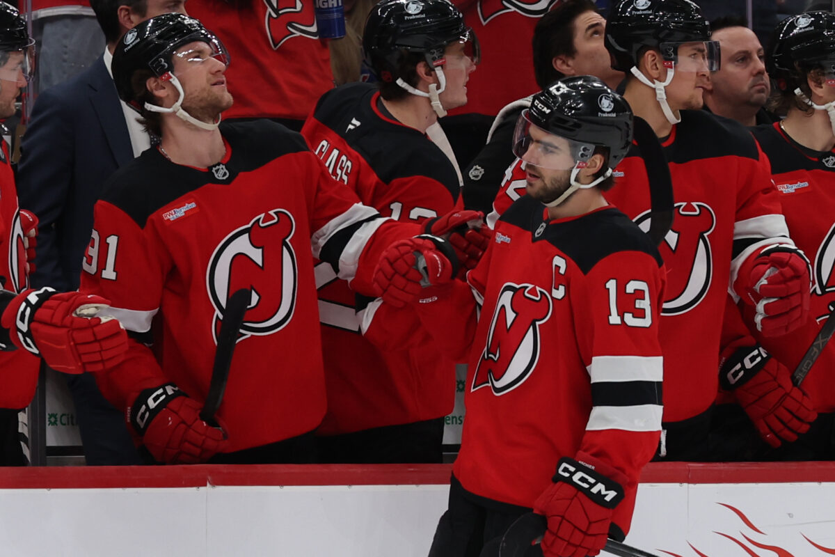 Jersey Devils Nico Hischier