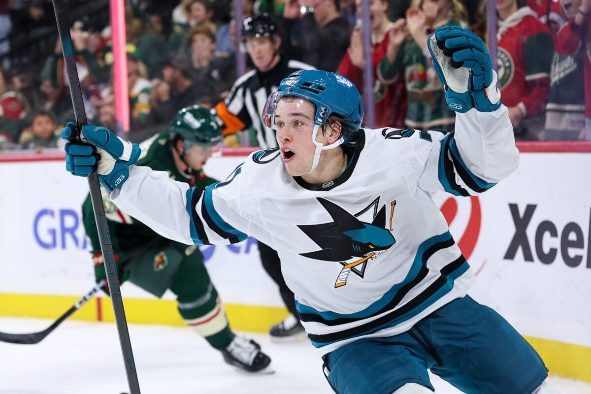 Macklin Celebrini San Jose Sharks