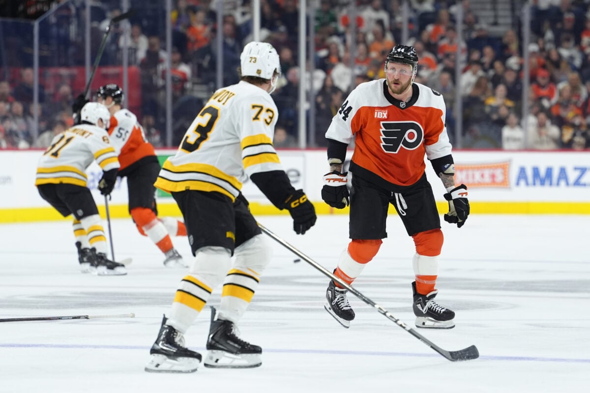 Nicolas Deslauriers, Philadelphia Flyers, Charlie McAvoy, Boston Bruins