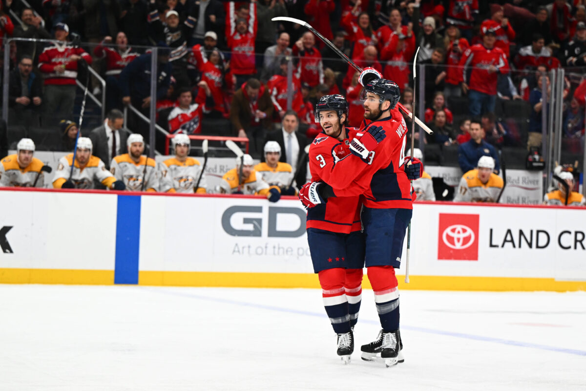 Matt Roy Tom Wilson Washington Capitals