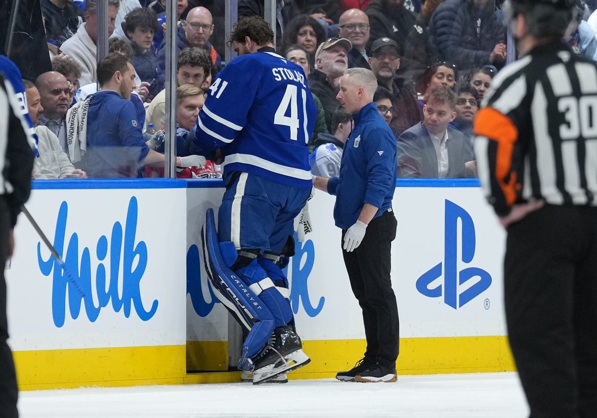 Anthony Stolarz Toronto Maple Leafs