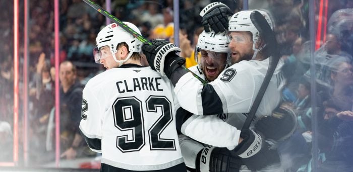 Kings Rally for Kopitar, Clinch 5th Straight Playoff Berth